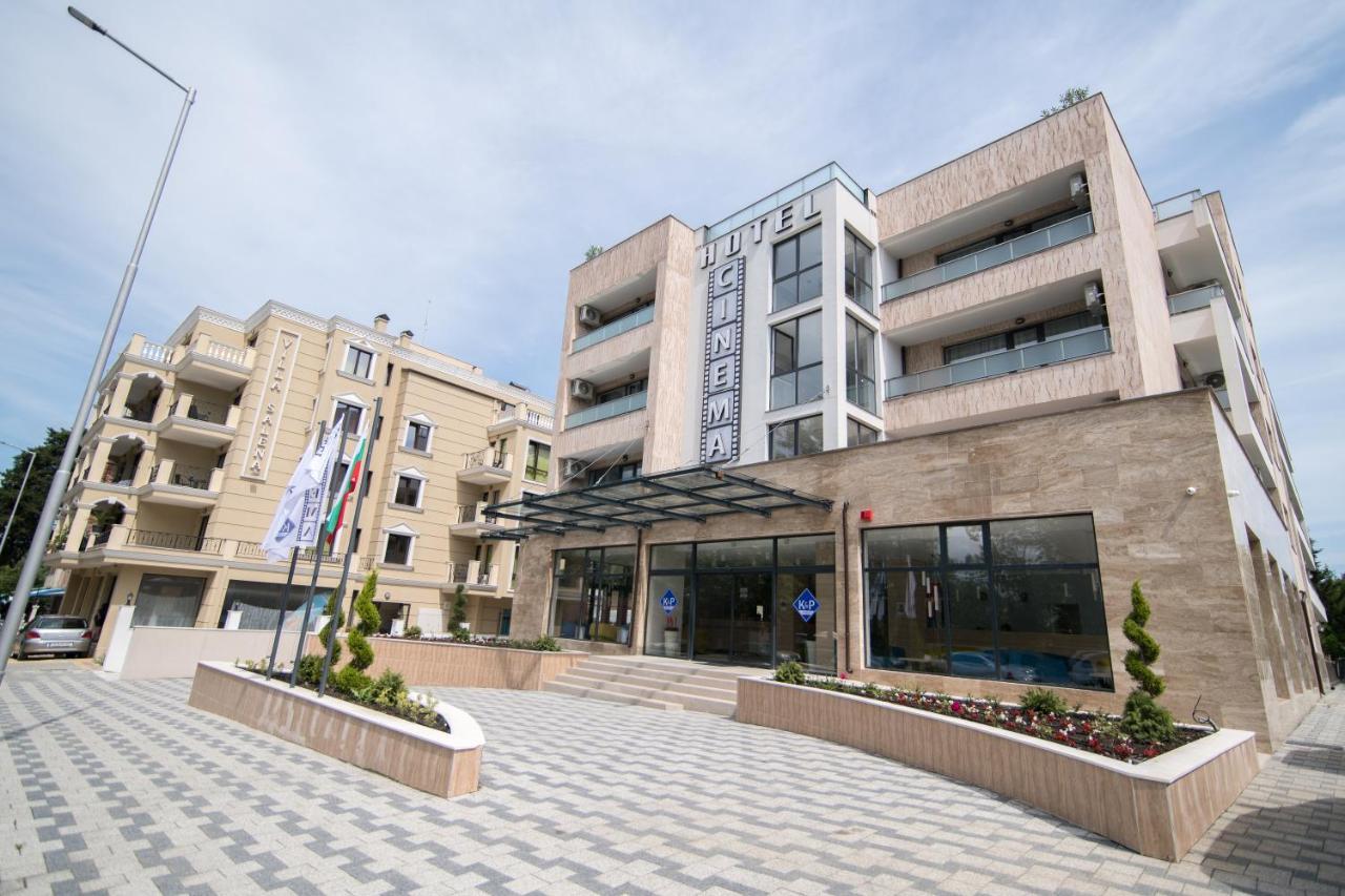 Cinema Hotel Primorsko Bagian luar foto